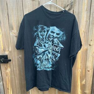 Slipknot Prepare for Hell Tour T-Shirt Black Unisex L Graphic Print